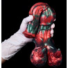 MONSTERED Gode Jofortix 23 x 7cm Noir et Rouge